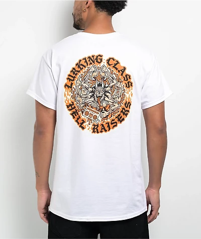 Lurking Class by Sketchy Tank x Tallboy Hell Raisers White T-Shirt