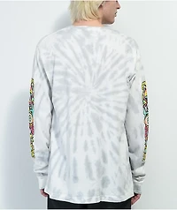 Lurking Class by Sketchy Tank x Tallboy Lost & Found Grey Tie Dye Long Sleeve T-Shirt