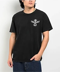 Lurking Class by Sketchy Tank x Tallboy Unchained Washed Black T-Shirt