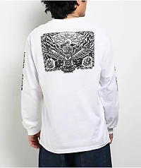Lurking Class by Sketchy Tank x Tallboy Unchained White Long Sleeve T-Shirt