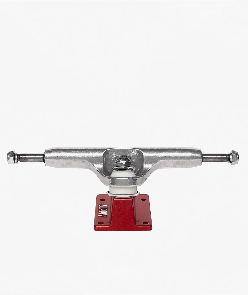Lurpiv 3 Hollow 145mm Polished & Red Skateboard Truck