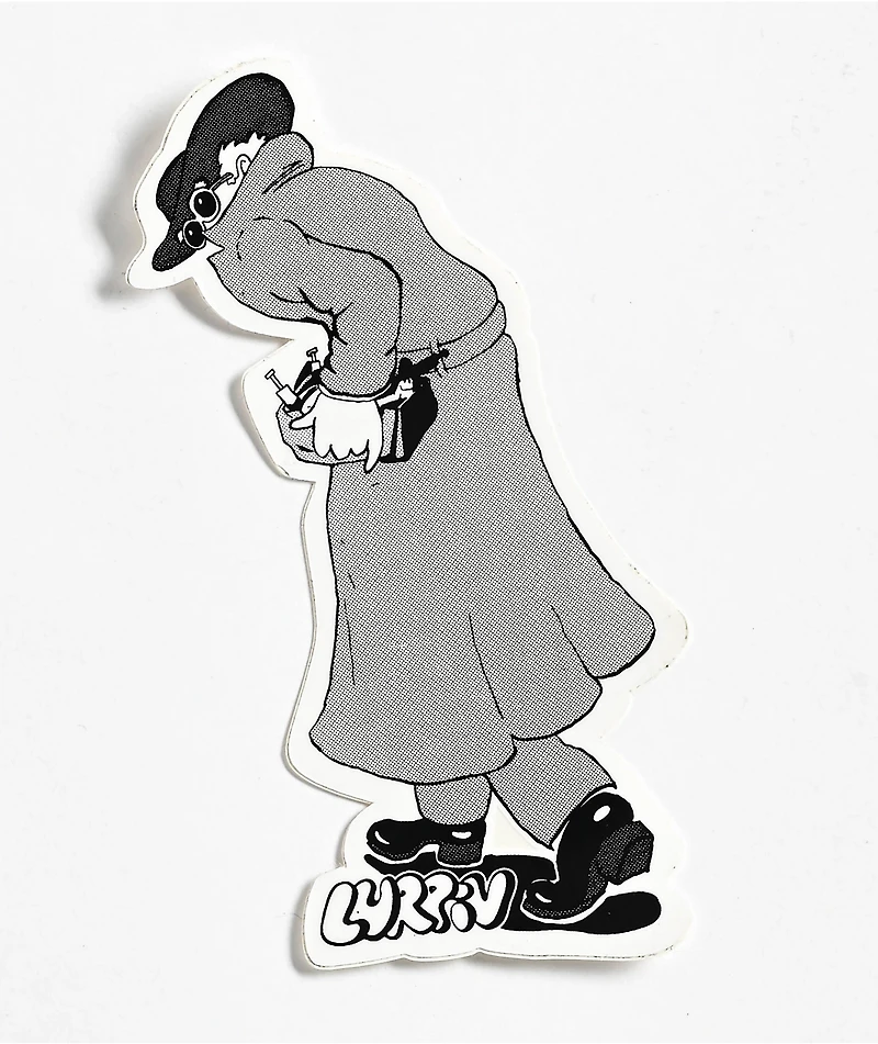 Lurpiv Hussler Sticker
