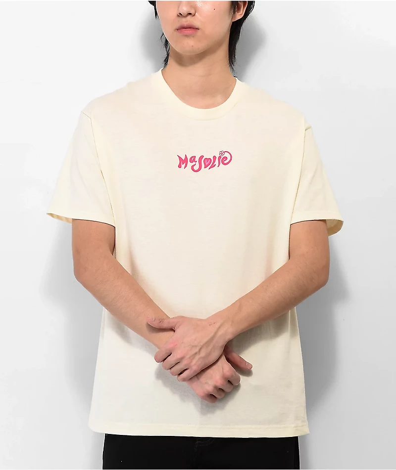 Ma Jolie Fleur Cream T-Shirt