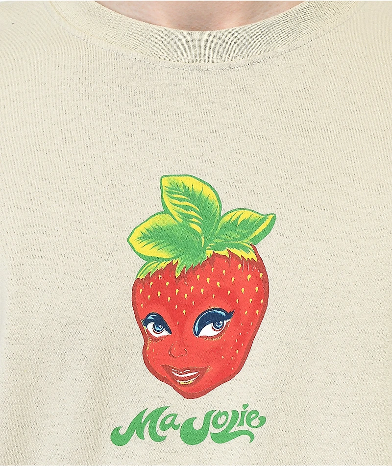 Ma Jolie Strawbaby Sand T-Shirt