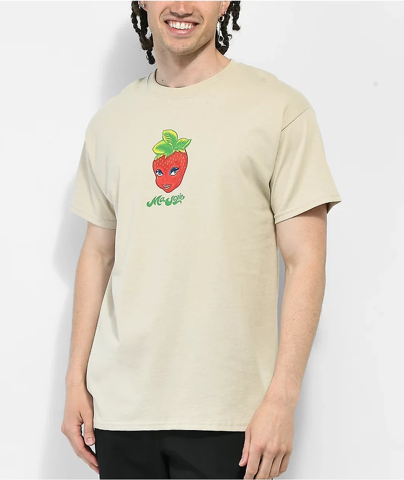 Ma Jolie Strawbaby Sand T-Shirt