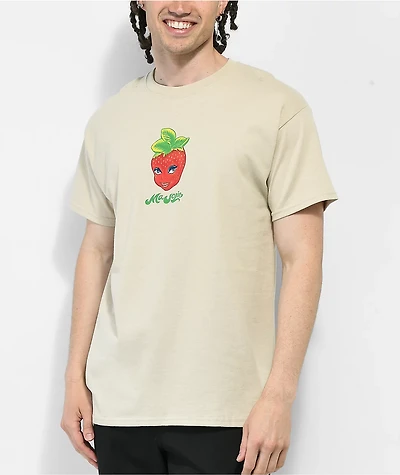Ma Jolie Strawbaby Sand T-Shirt