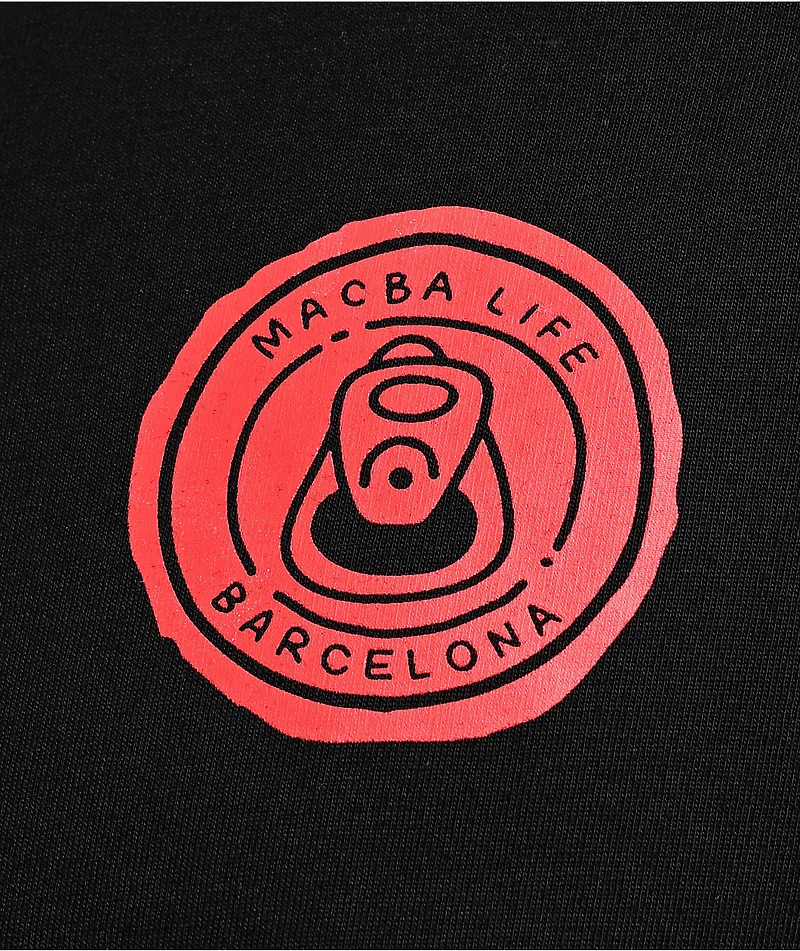 Macba Life Flip Black T-Shirt