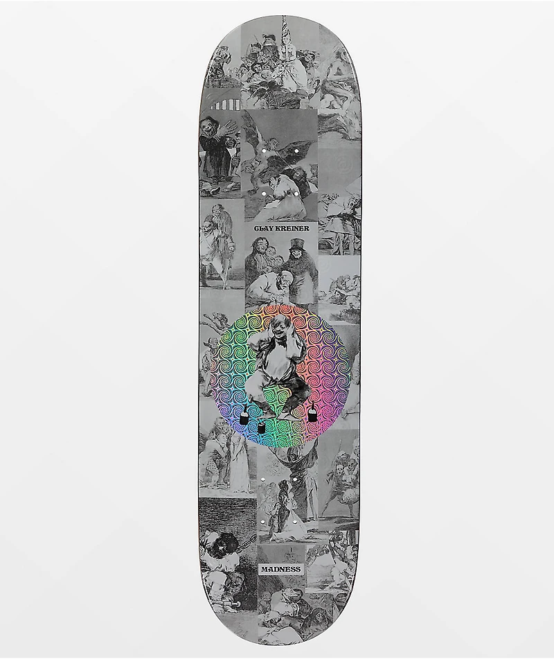 Madness Clay Misery Impact Light 8.25" Skateboard Deck