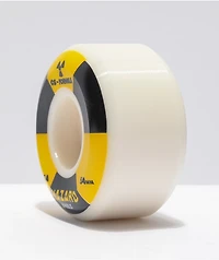 Madness Radioactive Conical 54mm 101a Black & Yellow Skateboard Wheels