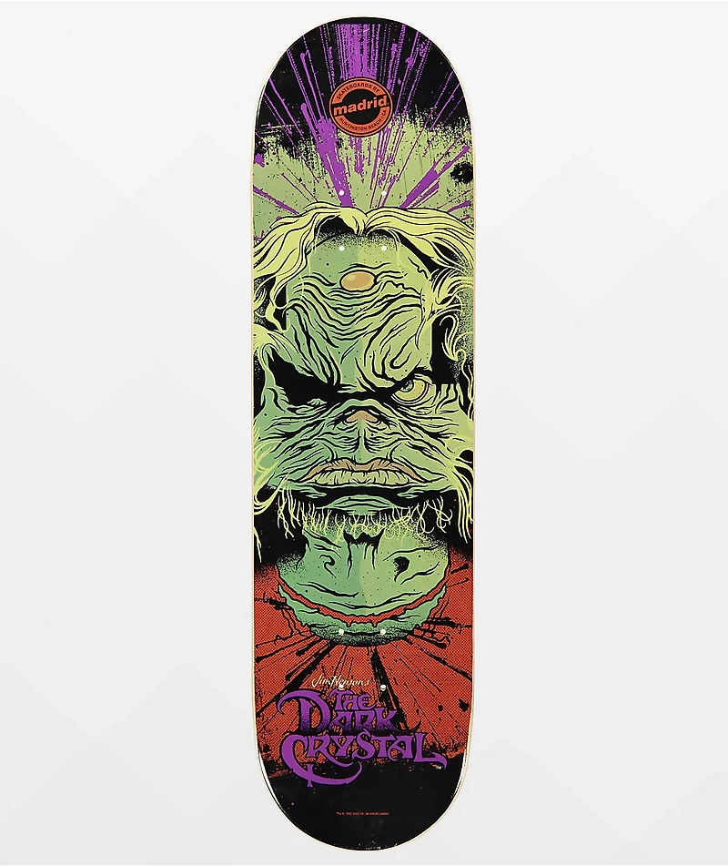 Madrid x The Dark Crystal Aughra 8.5" Skateboard Deck