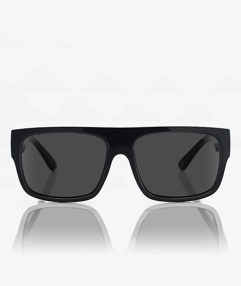 Madson Classico Flattop Black & Grey Polarized Sunglasses