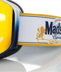 Madson Cylindro Cerveza White Snowboard Goggles