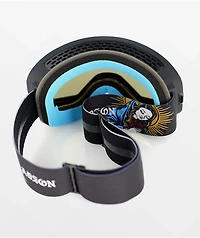 Madson Cylindro Senora Black Snowboard Goggles