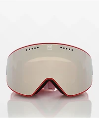 Madson Cylindro Wisconsin Red Snowboard Goggles