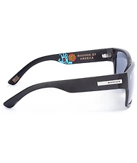 Madson X Santa Cruz Classico Black Polarized Sunglasses