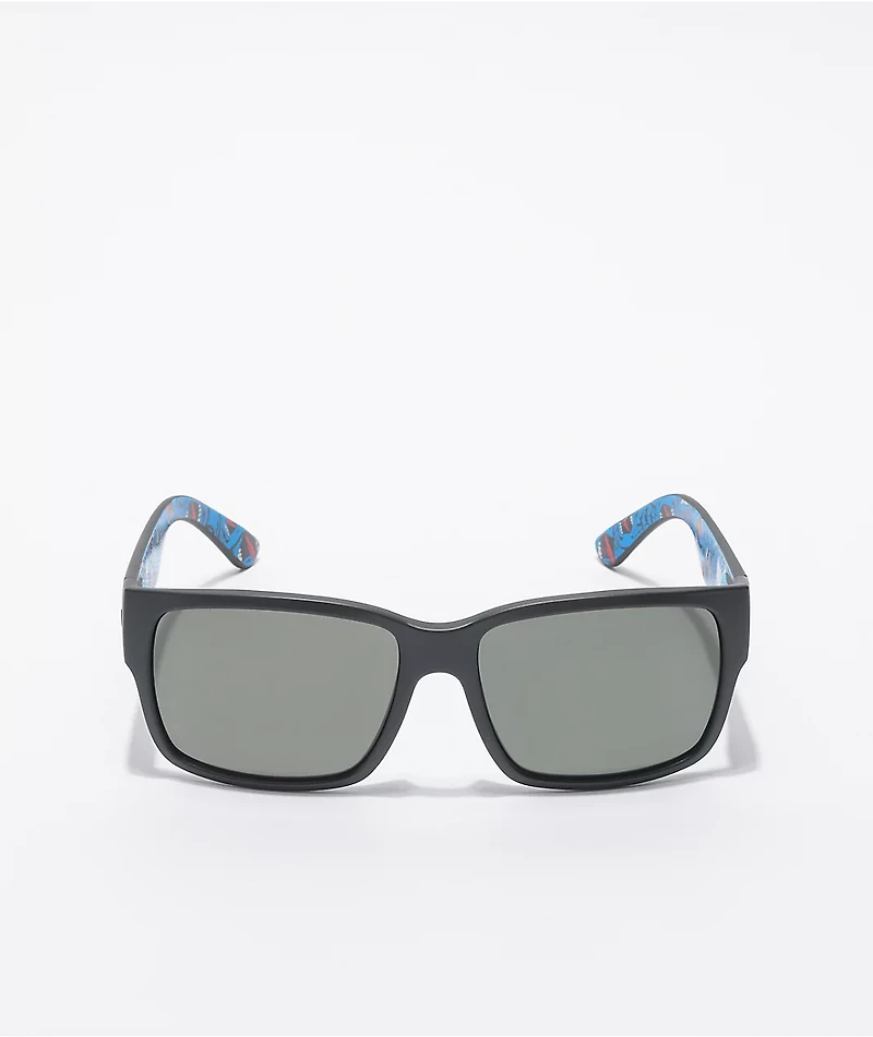 Madson x Santa Cruz Classico Screaming Hand Black Polarized Sunglasses