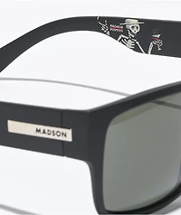 Madson x Social Distortion Classico Black Polarized Sunglasses
