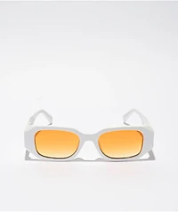 Major White Rectangle Sunglasses