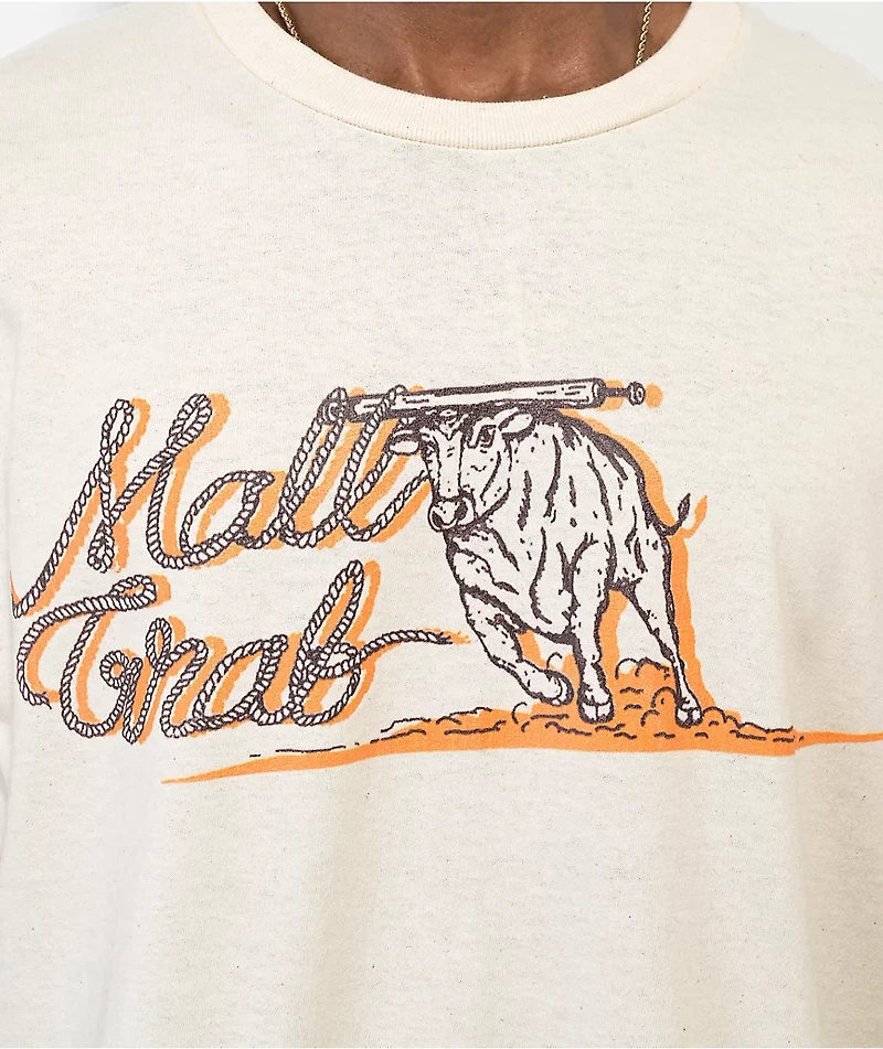 Mall Grab Lasso Bull Natural T-Shirt