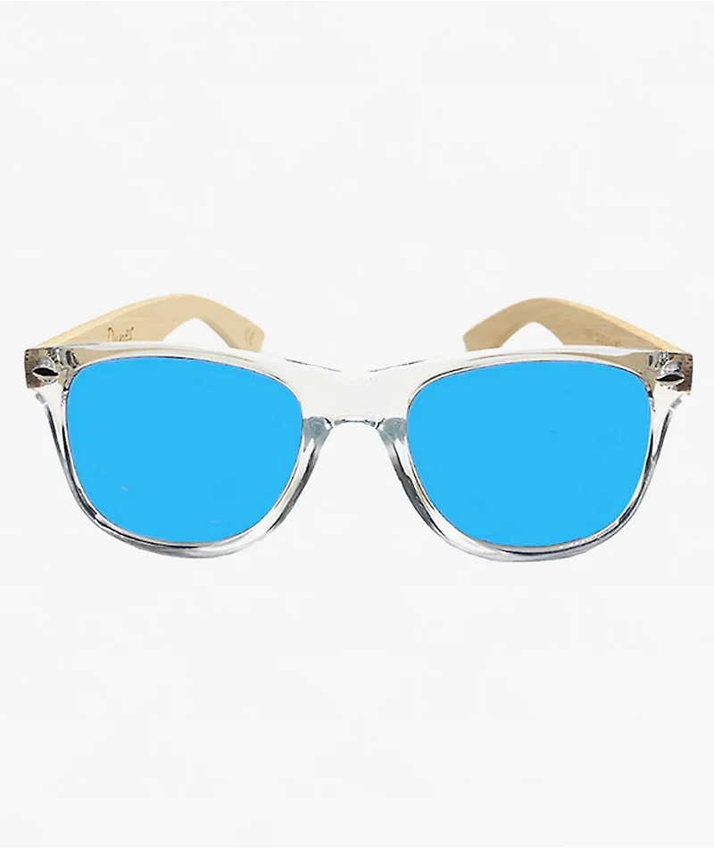 Maple Eyewear Dunes Clear & Bright Blue Sunglasses