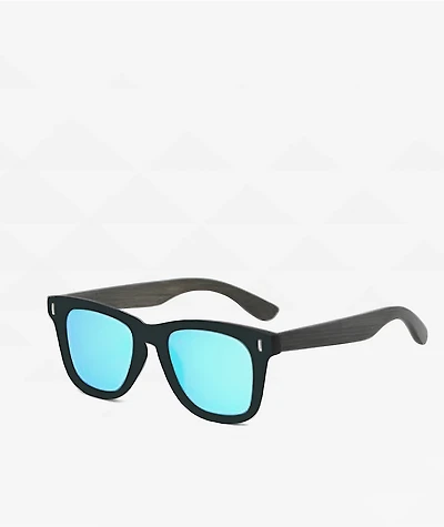 Maple Eyewear Pa'ia Black & Blue Sunglasses