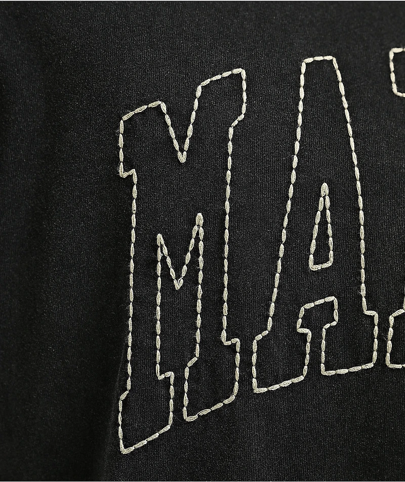 Market Studios Big Stitch Black T-Shirt