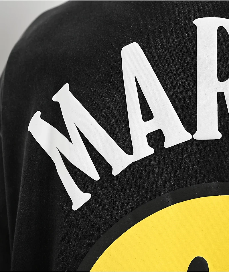 Market Studios Smiley Lockup Black T-Shirt