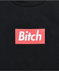 Married To The Mob Bitch A Box Black T-Shirt