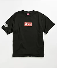 Married To The Mob Bitch A Box Black T-Shirt