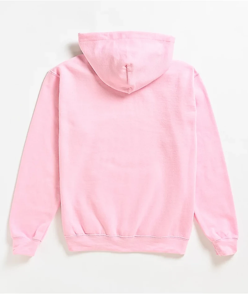 Married To The Mob Bitch Pink Hoodie