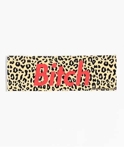Married To The Mob Bitch Sticker