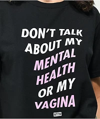 Married To The Mob Don't Talk Black T-Shirt