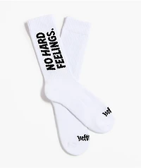 Married To The Mob No Hard Feelings White Crew Socks
