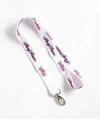 Married To The Mob Pussy Power White Lanyard