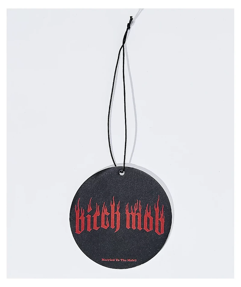 Married to the Mob Bitch Mob Black Air Freshener