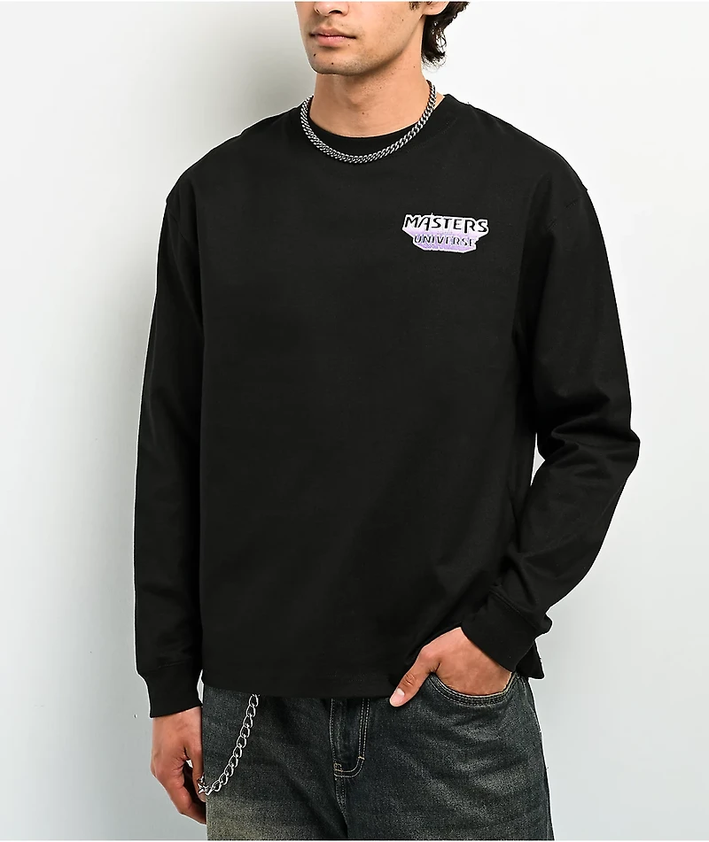Masters of the Universe™ Wrath Of Skeletor™ Black Long Sleeve T-Shirt