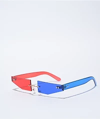 Maya Red & Blue Sunglasses