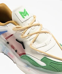 Mazino Arctic White & Multi Shoes by