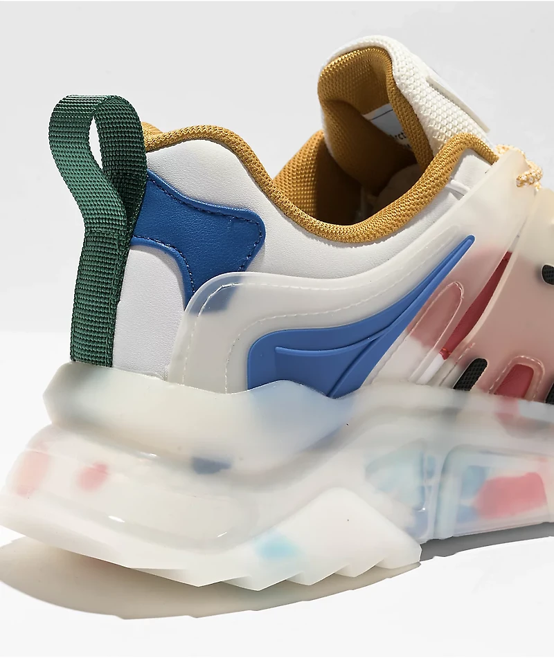 Mazino Arctic White & Multi Shoes by