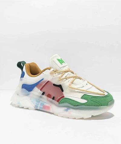 Mazino Arctic White & Multi Shoes by