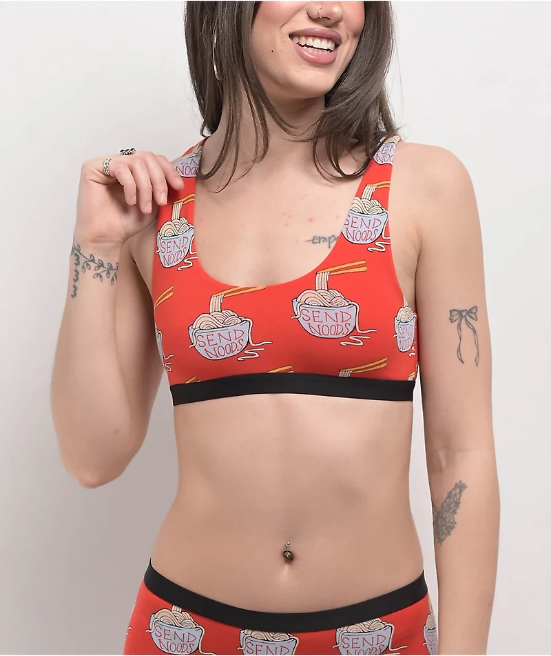 MeUndies Send Noods UltraModal Core Scoop Bralette