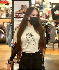 Melodie Evil Natural T-Shirt