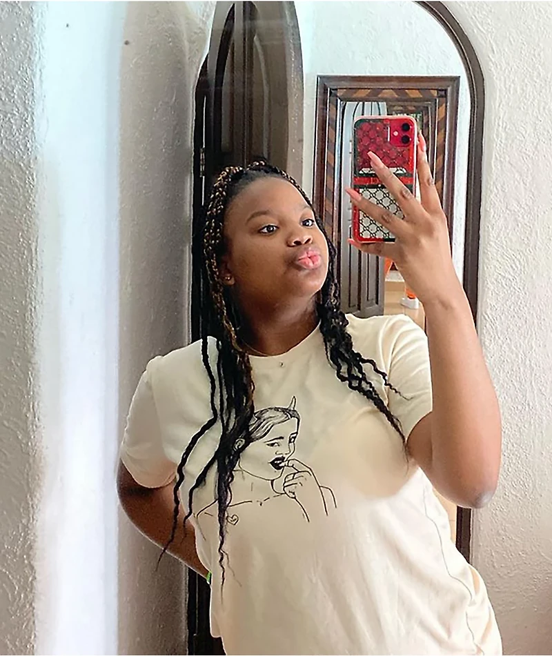 Melodie Evil Natural T-Shirt