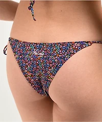 Melodie Floral Print High Leg Bikini Bottom