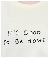 Melodie Good To Be Home Natural T-Shirt