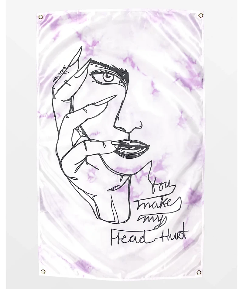 Melodie Headache Purple Banner