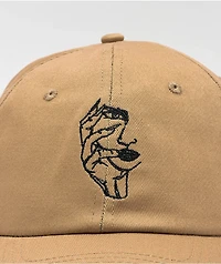 Melodie Headache Tan Strapback Hat