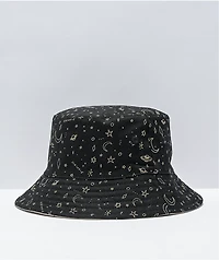 Melodie I Need Space Reversible Black Bucket Hat