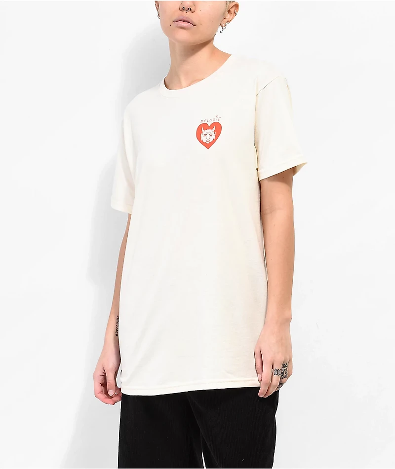 Melodie My Head Tan T-Shirt