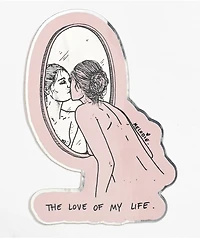Melodie Love Of My Life Pink Sticker